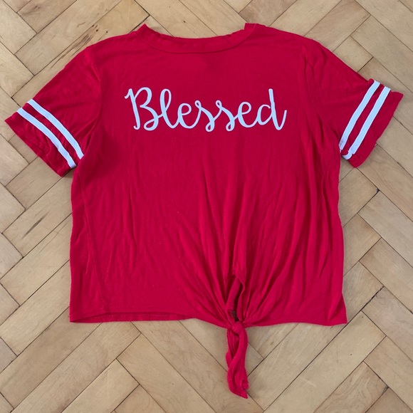 Ragdoll Tops - “💰Blessed” tee